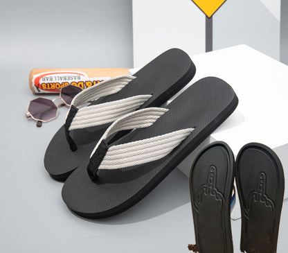 Men EVA Thick Sole Beach Flip Flops
